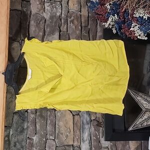 SALE⚡️Boden Mustard Blouse sz M/L see measurements